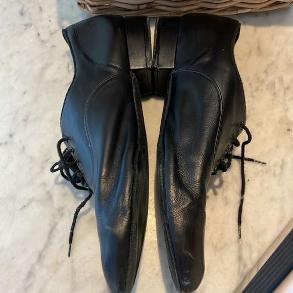 Capezio Men’s Black Leather Jazz Shoe US11 - Picture 2 of 5